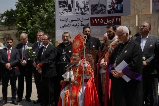 مراسم یادبود قربانیان کشتار ارامنه