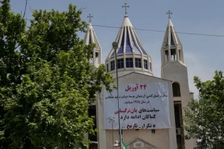 مراسم یادبود قربانیان کشتار ارامنه
