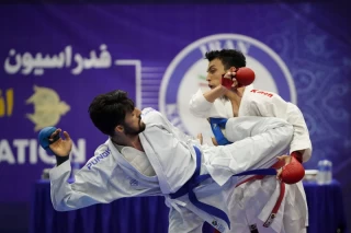 مسابقات انتخابی تیم ملی کاراته مردان