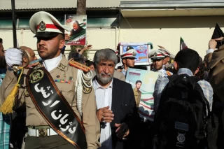 مراسم تشییع پیکر شهید جانی بت اوشانا