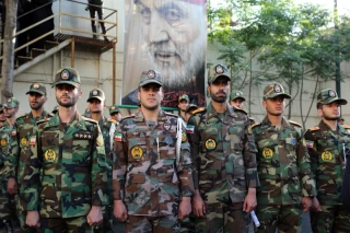 مراسم تشییع پیکر شهید جانی بت اوشانا