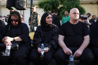 مراسم تشییع پیکر شهید جانی بت اوشانا