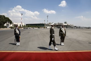 ورود نخست وزیر قزاقستان به ایران