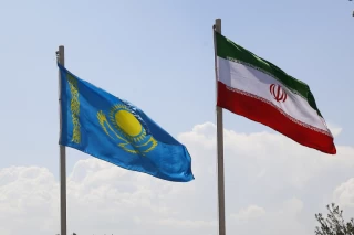 The arrival of the prime minister of Kazakhstan to Iran