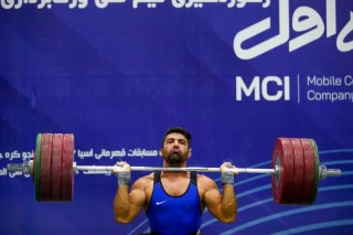 رکوردگیری تیم ملی وزنه برداری