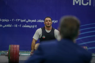 رکوردگیری تیم ملی وزنه برداری