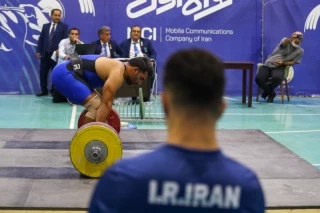 رکوردگیری تیم ملی وزنه برداری
