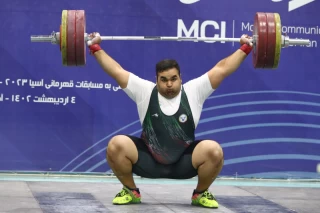 رکوردگیری تیم ملی وزنه برداری