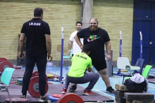رکوردگیری تیم ملی وزنه برداری