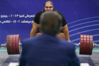 رکوردگیری تیم ملی وزنه برداری