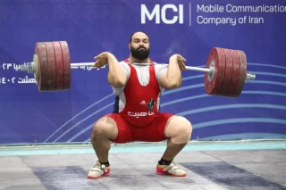 رکوردگیری تیم ملی وزنه برداری
