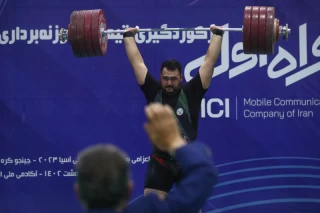 رکوردگیری تیم ملی وزنه برداری