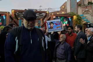 مراسم تشییع پیکر شهید جانی بت اوشانا
