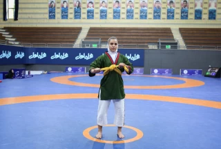 مسابقات قهرمانی کشور و انتخابی تیم ملی کشتی آلیش زنان