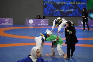 مسابقات قهرمانی کشور و انتخابی تیم ملی کشتی آلیش زنان