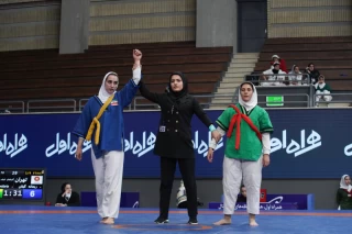 مسابقات قهرمانی کشور و انتخابی تیم ملی کشتی آلیش زنان