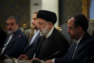 استقبال رسمی ابراهیم رئیسی از رئیس جمهور عراق