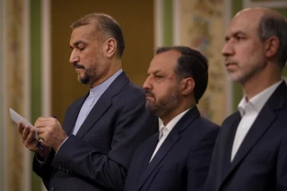 استقبال رسمی ابراهیم رئیسی از رئیس جمهور عراق