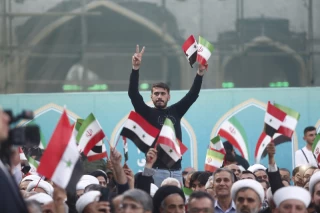 حضور رییس جمهور در حرم مطهر حضرت زینب (س)