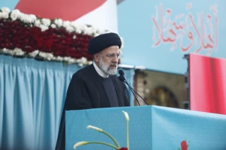 حضور رییس جمهور در حرم مطهر حضرت زینب (س)