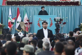 حضور رییس جمهور در حرم مطهر حضرت زینب (س)