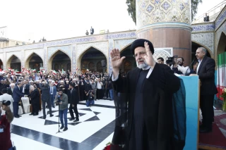حضور رییس جمهور در حرم مطهر حضرت زینب (س)