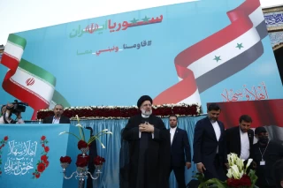 حضور رییس جمهور در حرم مطهر حضرت زینب (س)