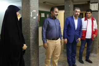 شاهرخ رامین رییس مجتمع دارویی درمانی هلال احمر