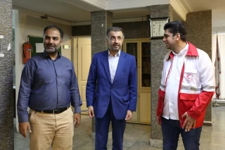 شاهرخ رامین رییس مجتمع دارویی درمانی هلال احمر