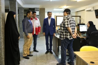 شاهرخ رامین رییس مجتمع دارویی درمانی هلال احمر