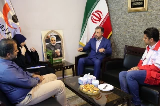 شاهرخ رامین رییس مجتمع دارویی درمانی هلال احمر