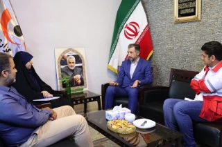 شاهرخ رامین رییس مجتمع دارویی درمانی هلال احمر