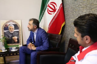 شاهرخ رامین رییس مجتمع دارویی درمانی هلال احمر