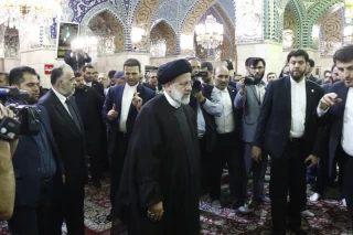 حضور رییس جمهور در حرم مطهر حضرت رقیه (س)