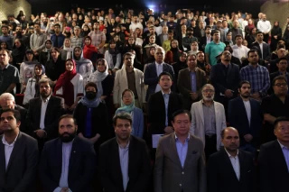 مراسم افتتاحیه سومین هفته فیلم چین در ایران