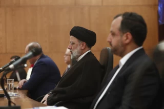 دیدار ابراهیم رئیسی با تجار و فعالان اقتصادی سوریه و ایران