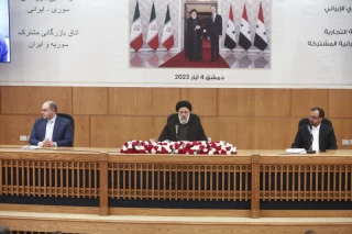 دیدار ابراهیم رئیسی با تجار و فعالان اقتصادی سوریه و ایران