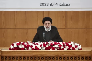دیدار ابراهیم رئیسی با تجار و فعالان اقتصادی سوریه و ایران