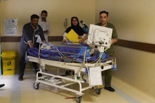 عمل اهدای عضو در بیمارستان مسیح دانشوری