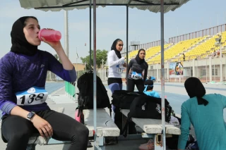 مسابقات دو و میدانی زنان جایزه بزرگ تهران
