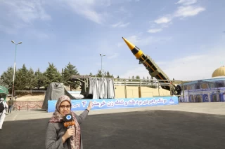 Unveiling of "Kheybar" long-range strategic missile