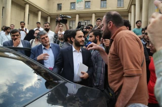 جلسه پرسش و پاسخ دانشجویان با سخنگوی دولت