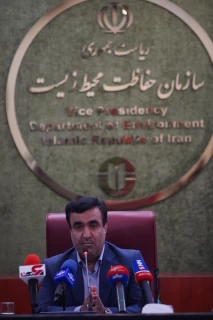نشست خبری رئیس سازمان حفاظت محیط زیست