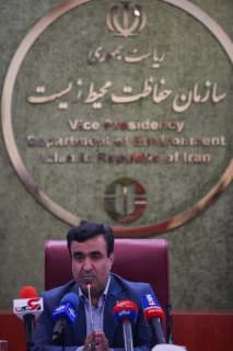 نشست خبری رئیس سازمان حفاظت محیط زیست