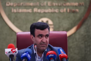 نشست خبری رئیس سازمان حفاظت محیط زیست