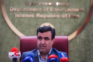 نشست خبری رئیس سازمان حفاظت محیط زیست