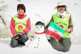 جشنواره آدم برفی در توچال