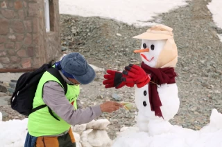 Snowman Festival in Tochal