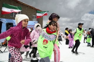 جشنواره آدم برفی در توچال