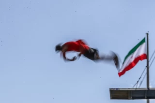 مسابقات شیرجه خیابانی قهرمانی کشور